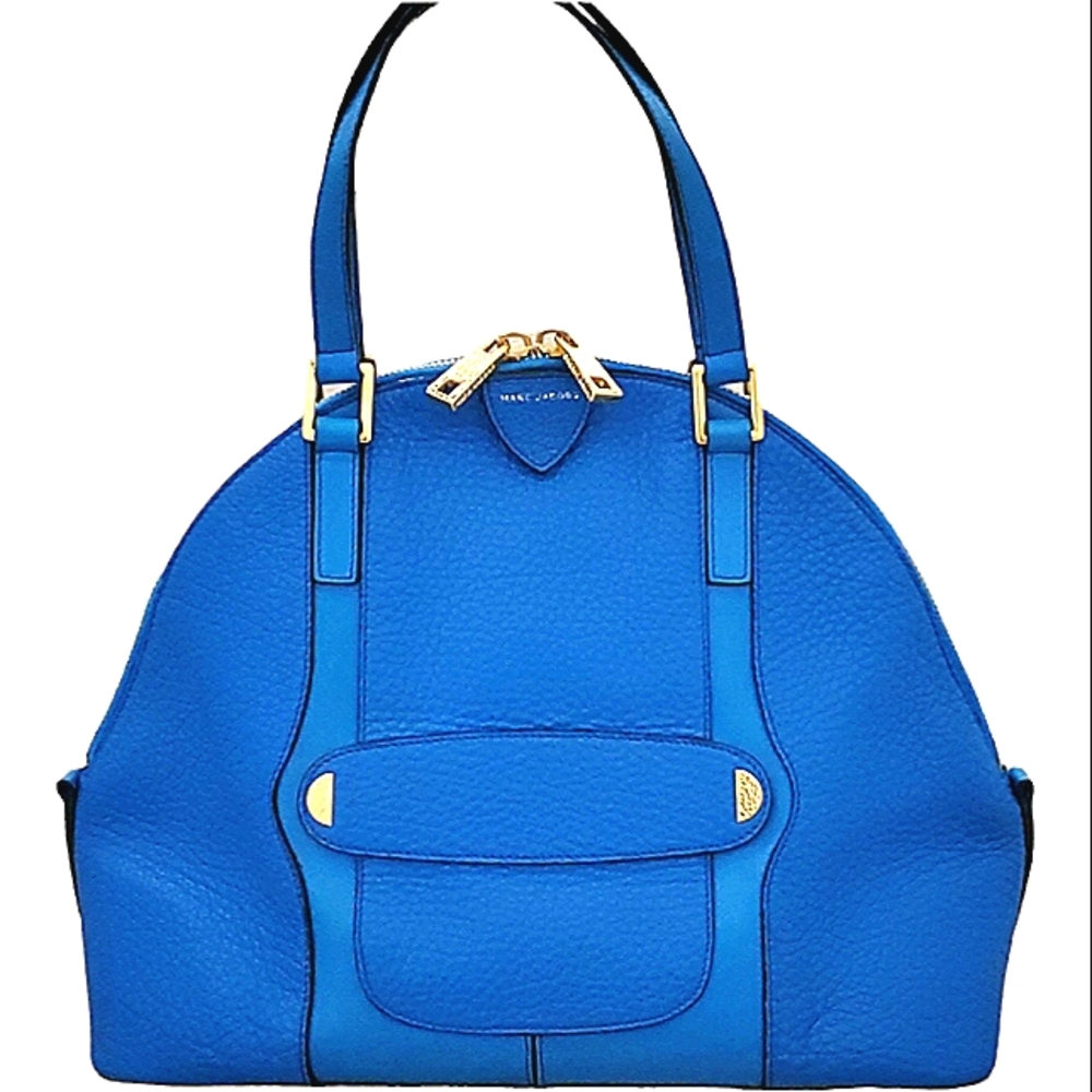MARC JACOBS BOWERY BLUETTE COBALT BLUE TOTE BAG  NEW WITH TAGS